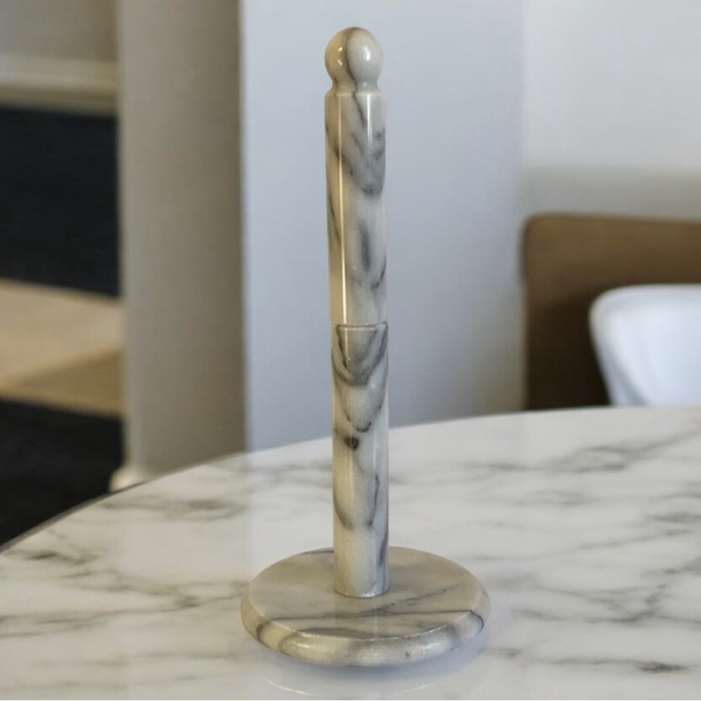 Marble Paper Towel Holder